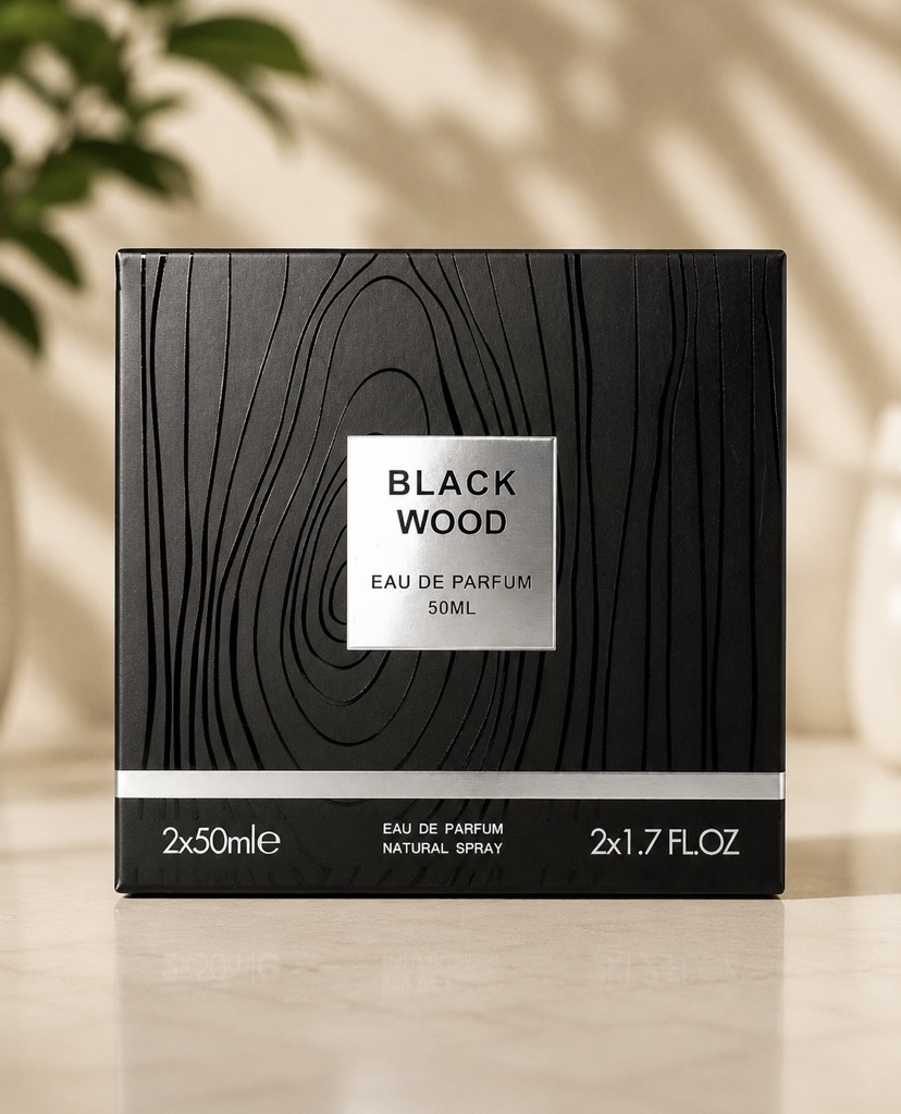 Black Wood Eau De Parfum – 2 x